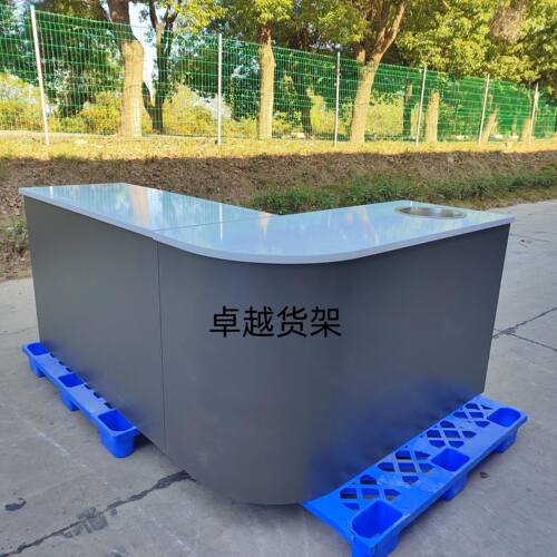 水果店超市大理石收银台果切台水果切洗台