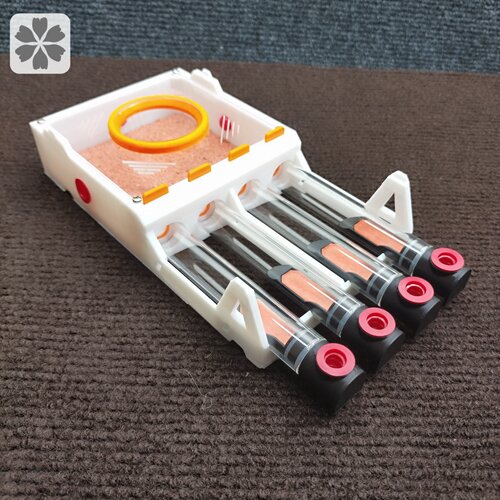 小群试管巢免组装3d打印巢堆叠