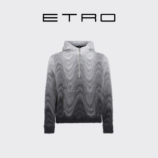 会员甄选 时装 ETRO艾绰 男士 秀系列连帽毛衣 秋冬新款