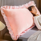 时尚 长枕头双人粉色靠背床头软包床上大靠垫长条靠枕可拆洗 款
