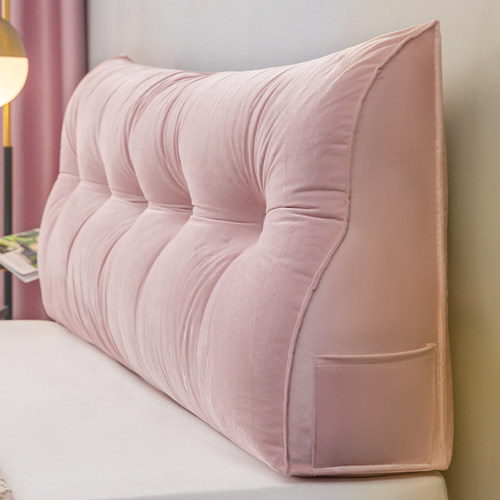 樱花粉床头靠垫欣红霖粉嫩嫩沙发