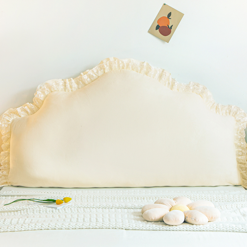 靠垫白色床上网红加高加厚