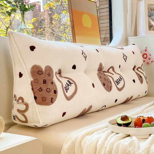 网红护腰靠背垫宿舍可爱三角靠枕