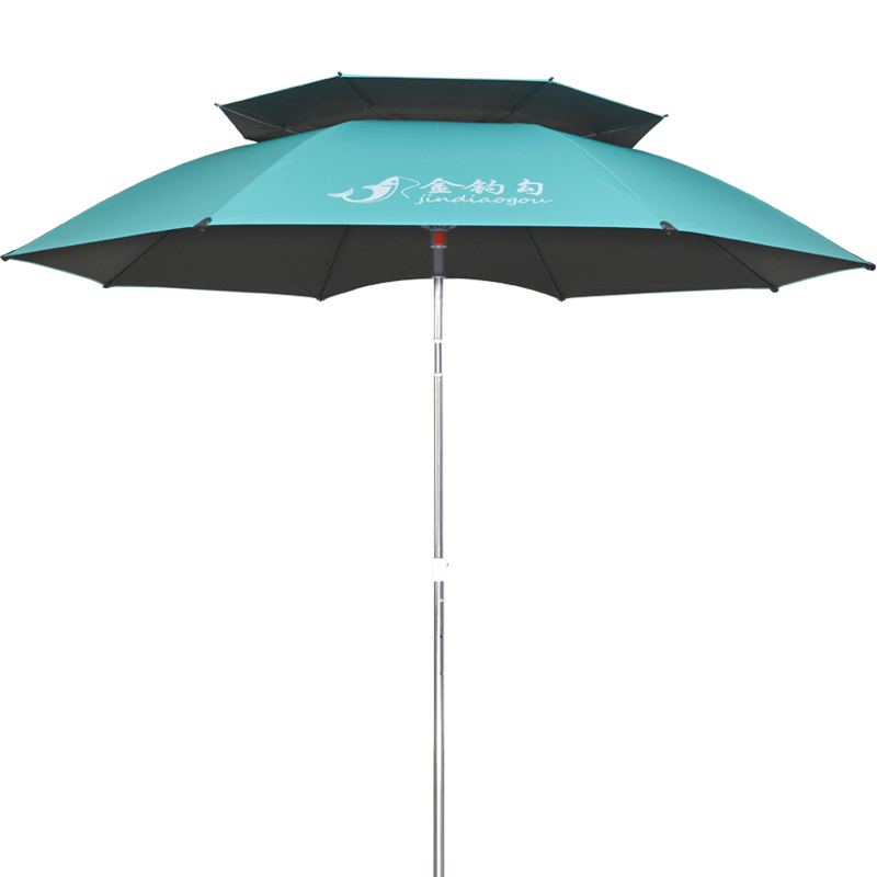 户外钓伞金钓勾抗风防晒防暴雨