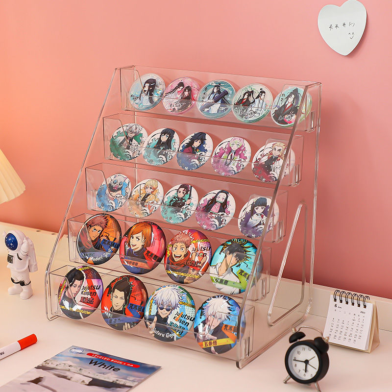 吧唧收纳盒流麻展示架