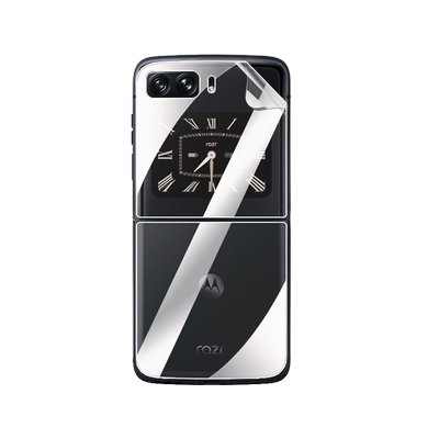 适用摩托罗拉razr 2022款高清手机膜MOTO Razr 2022防爆水凝膜XT2251-1前后内外贴膜抗蓝光护眼背膜侧边磨砂