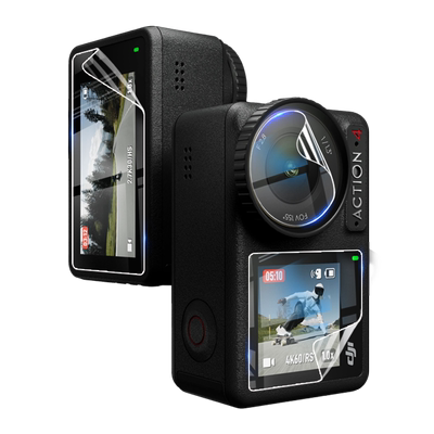 适用大疆灵眸4高清防刮爆保护膜