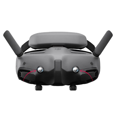 适用大疆飞行眼镜3镜头膜防刮爆