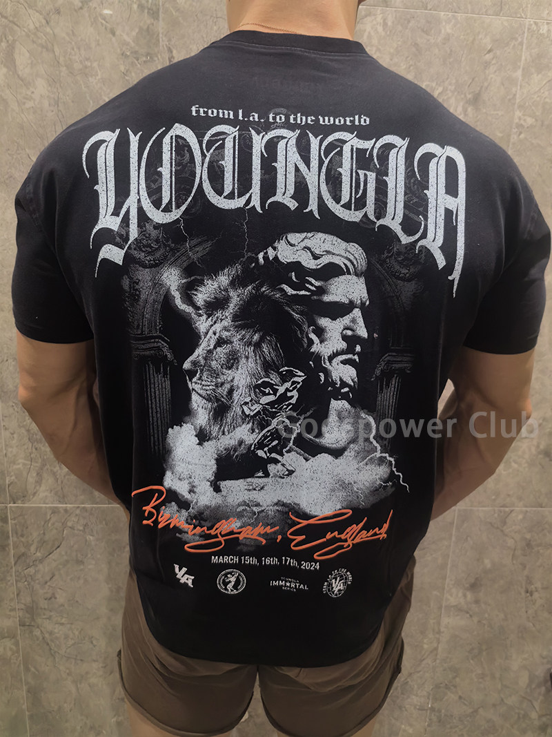 阿诺德限量款健身短袖