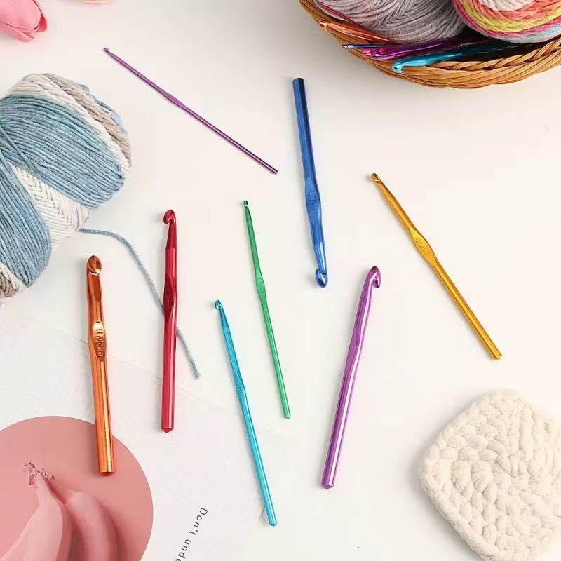 KK毛线屋ABS塑料彩色钩针毛线手工diy编织工具针织毛衣针钩针,居家布艺,针,淘宝优惠券,粉丝福利购,淘宝优惠卷