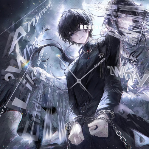 80张 下一秒扭蛋27期 双人情侣动漫插画头像原创圈直购高清无水印