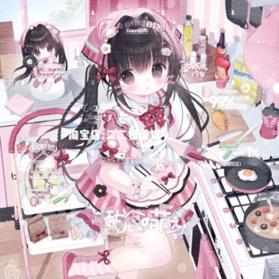 [23张 无条件扭蛋21期]卡通女生动漫头像原创圈直购 高清有底纹