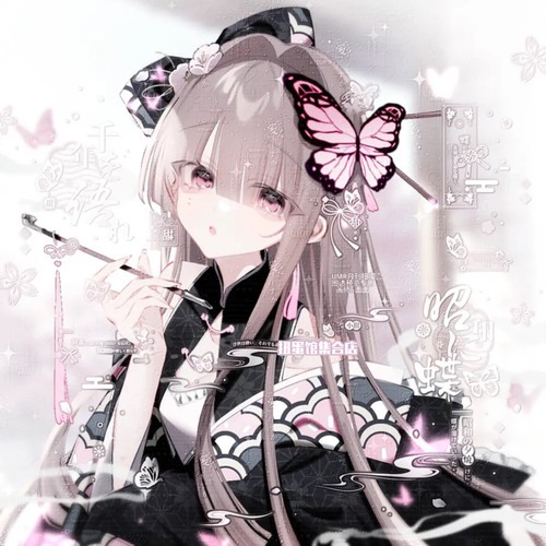 抱盒60张 umr扭蛋摸鱼机2期 女生动漫头像原创圈直购 高清无水印
