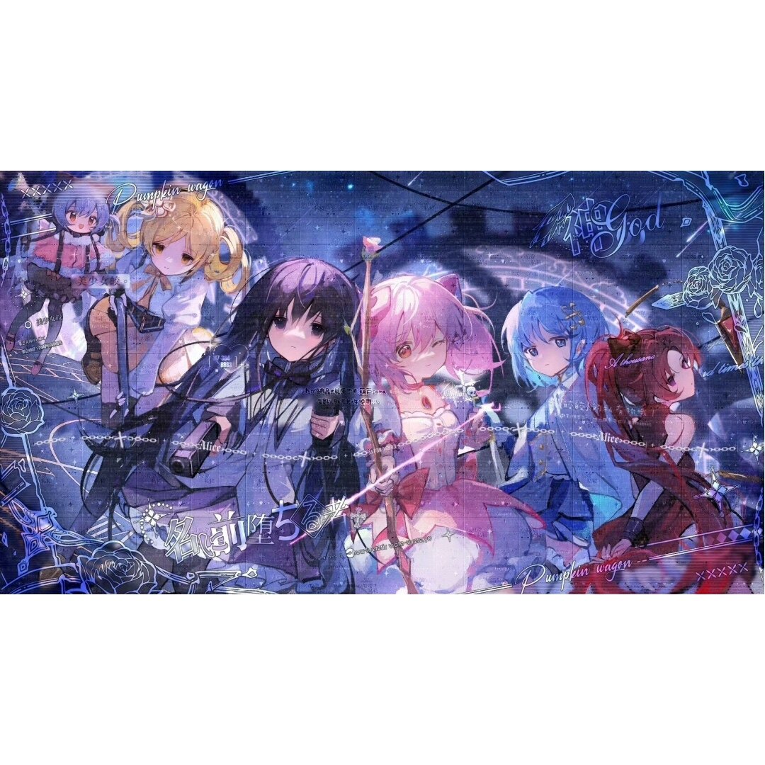 [六人闺蜜头像]葫芦茶猫合绘魔法少女小圆头像扭蛋原创高清无水印