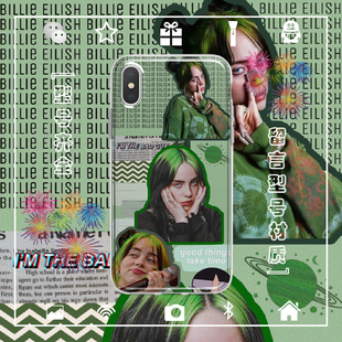 比莉艾利什Billie Eilish碧梨手机壳适用iphone17苹果1234567安卓