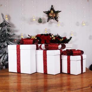 presents wrapping white gift box Christmas wrap gifts