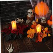 Halloween Decorate and wreath leaves for maple roses