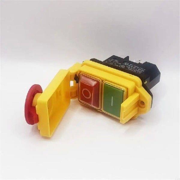 Electromagnetic Switches Waterproof Reset Button AC250V