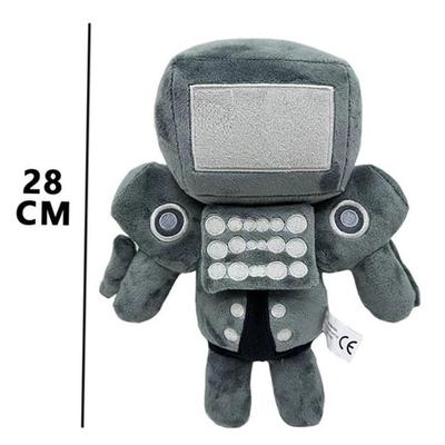 34pcs Skibidi Toilet Plush Soft Toy Cameraman TV Man Skibidi