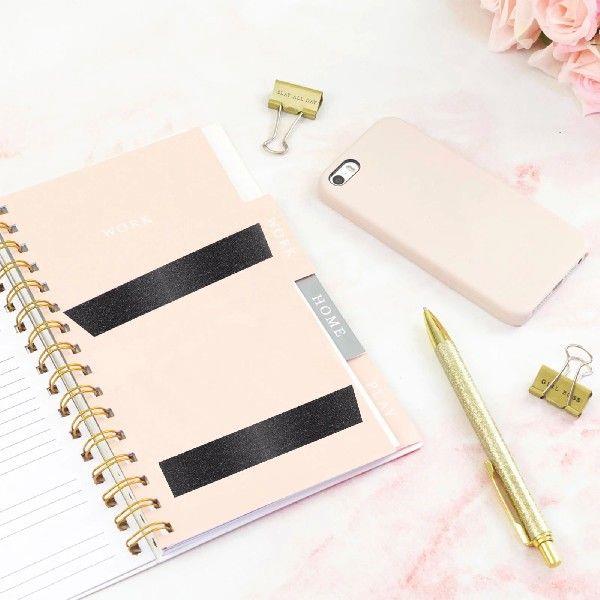 6 Rolls Black Washi Tape DIY Scrap Crafting Electric