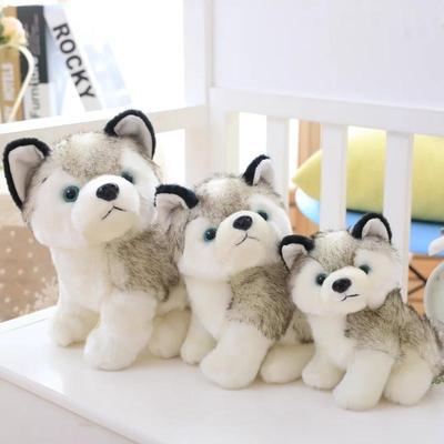 kids Soft Toy Cute Husky Puppy Dog Stuffed Animal plush doll
