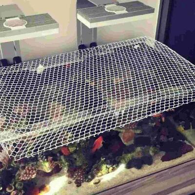 Turtle Escape Net Fish Tank Terrarium Aquarium Mesh Cover