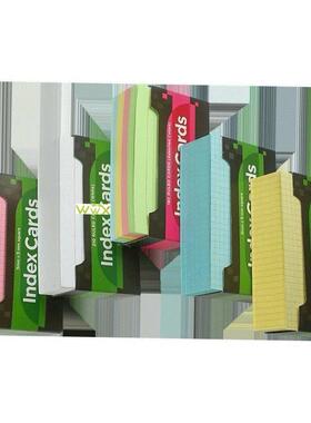 Index Cards index card carton, American label, paste creativ