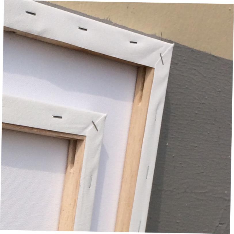 painting canvas blank pane square mounted Art Cotton flax