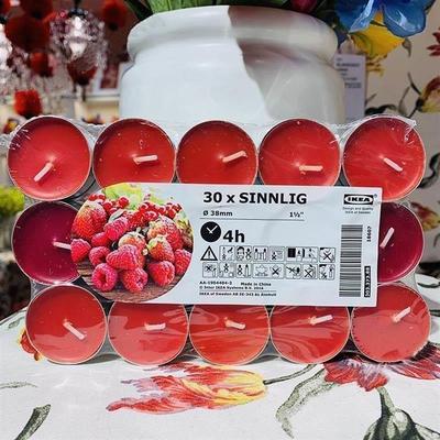 30 Ikea Scented Tealight Candles Sinnlig Tea Light Cup