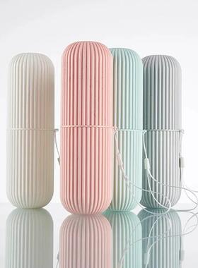 Travel Portable Toothbrush Cup Bathroom Toothpaste Holder St