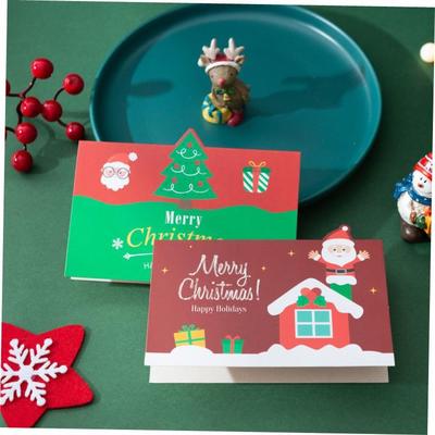Christmas card Greeting Message Small card decoration gift