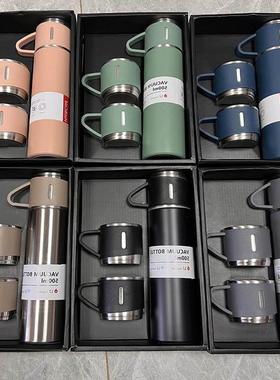Hot Water Bottle500ML Stainless Steel Vacuum Flask Gift Set
