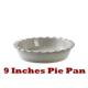 Inches Dish Pie for Round Pans Baking Plate