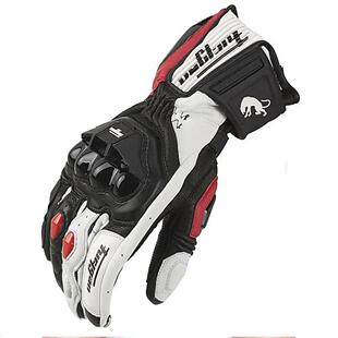Professional Motorcycle Gloves Red White Off-road Racing Mot