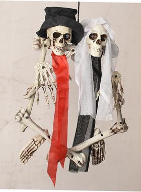 Halloween Door Hanging Decoration Terrifying Luminous Sound