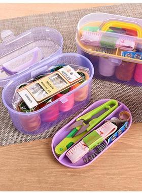 Sewing sewing kit box needle and thread large size student