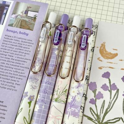 Zoecor 6Pc/Lot Kawaii Gel Pen Set Cute Ballpoint Pens