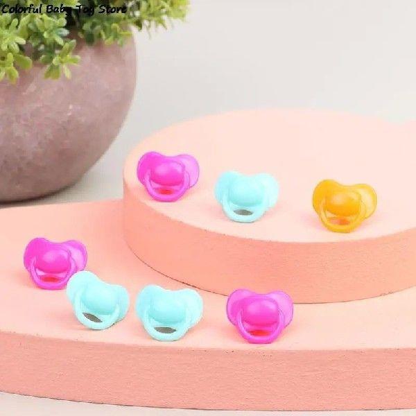 20Pcs Miniature Doll Pacifier Expression Pacifier Toy