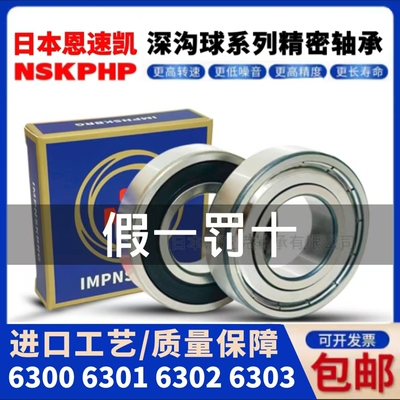 日本 NSKPHP轴承 6300 6301 6302 6303 6304 6305 6306 ZZ RS