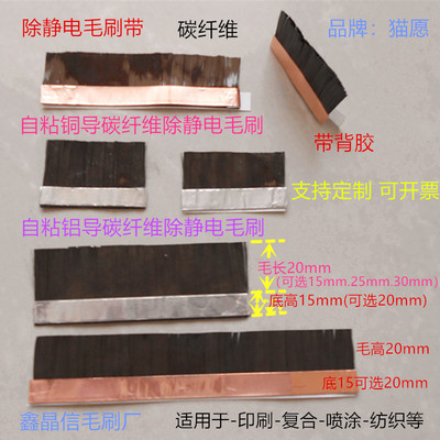 猫愿静电消除毛刷带支持定制厂家