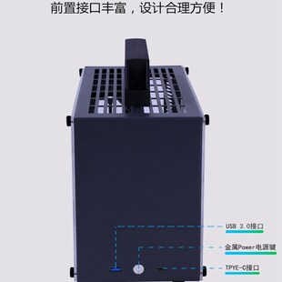 魔术师M49 ITX小机箱双侧透A4 迷你335长显卡SFX电源非闪鳞S400