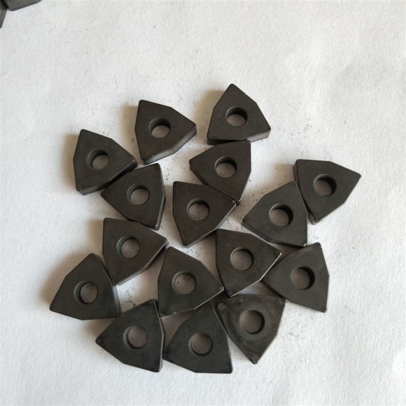 二手博特整体立方氮化硼刀片双t面夹层WNGA080408双面6角可用加工