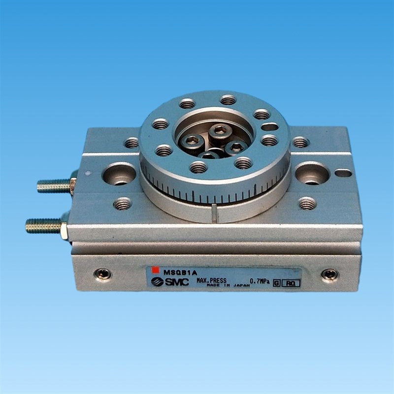 SMC90度旋转气缸HRQ/MSQB10A MSQB20R/30/50/70/100/200带调节