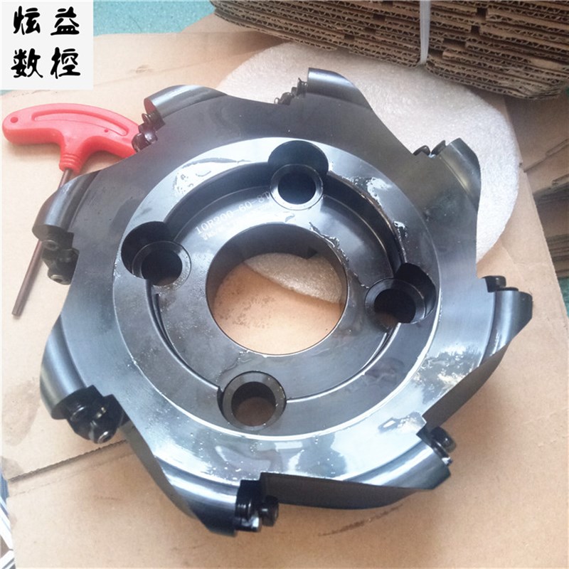 cnc数控圆鼻铣g刀盘TRS/emr面飞盘加工中心刀具63D80D50R5R6R8R10