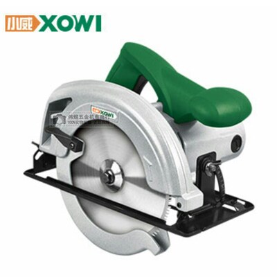 小威7寸木工电圆锯 1400W手提木工锯 家用装修倒装锯铝塑板圆盘锯