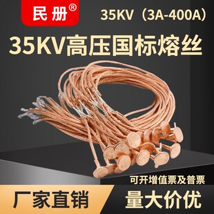 国标高压熔丝35KV3A-40A200A带扣户外跌落式熔断器令克开关保险丝
