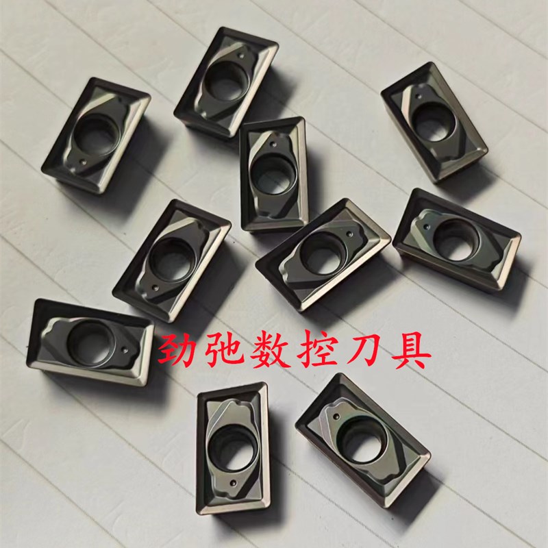 反转刀盘R0.8铣刀片左刀刃APMT160408L APEMT1604PDEL APMT150408