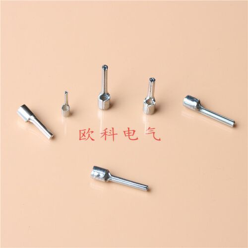 针形接线鼻子PTN10-25 针型冷压接线裸端头PTN8-25 电表实心插针