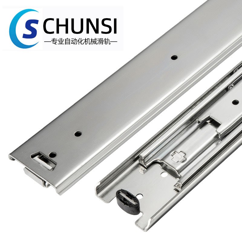 替代51系列IDB10三p节式线性滑轨三段抽拉型重载钢型钢SRH15016