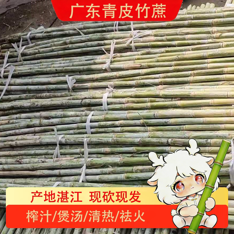 广东竹蔗现砍现发新鲜